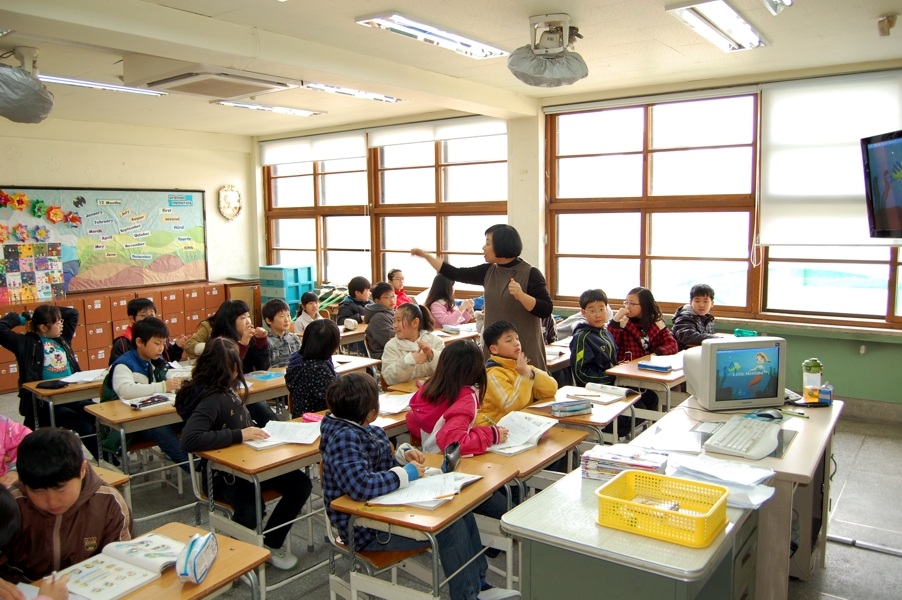 Korean classroom