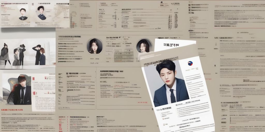 Korean resume