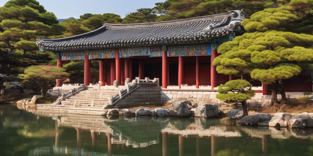 Confucian temple in Korea